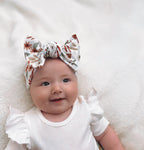 Baby Topknot Headband Floral Australia