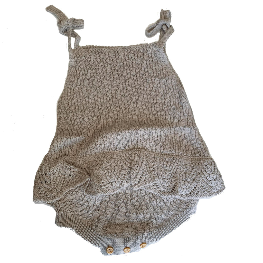 knitted baby romper australia