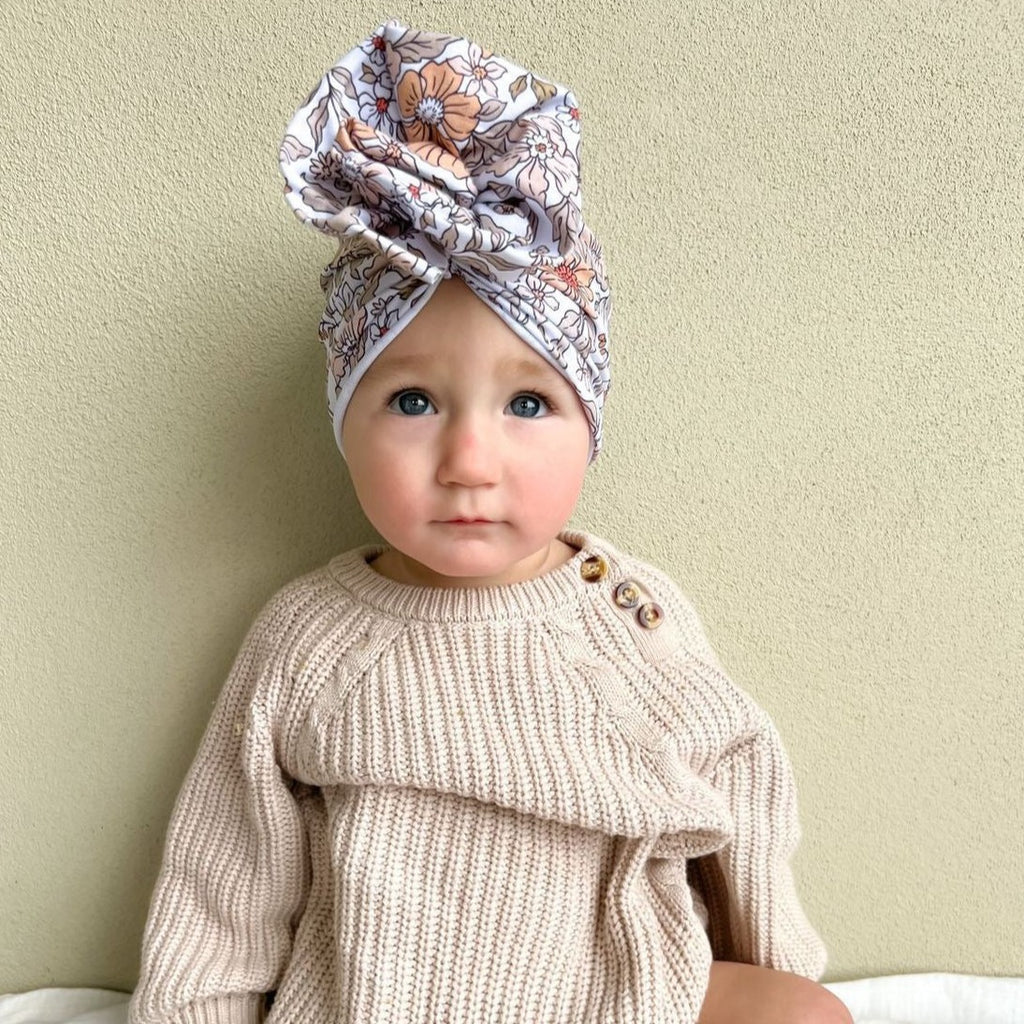 Poppy Baby Turban